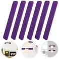 thumbnail image 1 of LOLIPPYY 6Pcs Felt Board For Wall Bulletin Board Strips Purple Felt Simple Design Classroom Use, 1 of 5