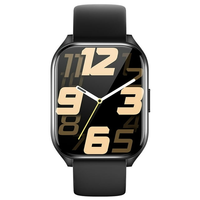 Smart Watch 1.85 Inch Large Screen, Fitness Tracker with Bluetooth Calling, IP67 Waterproof Smartwatch for Men Women, Music Playback, Sports Modes Step Counter, Compatible with Android and iOS
