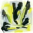 thumbnail image 2 of Vess, June Erica 20x20 Gold Ornate Wood Framed with Double Matting Museum Art Print Titled - Citron Jungle I, 2 of 4