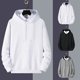 thumbnail image 4 of Men Casual Plain Pullover Hoodies Hooded Sweatshirts Long Sleeve Jumper Tops, 4 of 8