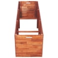thumbnail image 3 of Canddidliike 59" x 20" x 20" Outdoor Acacia Wood Elevated Planter Garden Box, Raised Garden Bed for Vegetable, 3 of 6