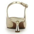 thumbnail image 4 of Franco Sarto Women's Jaden Slingback Pump Platino Gold 5.5M, 4 of 5