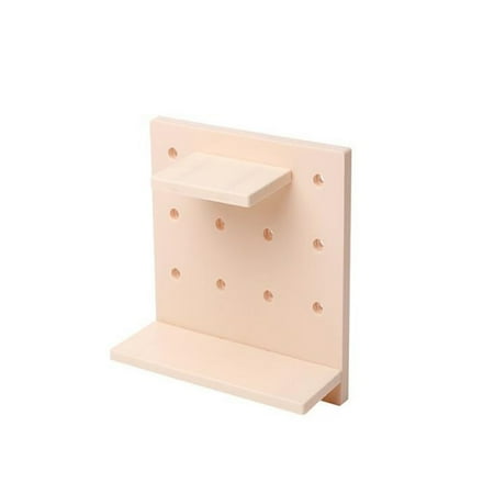 

BMForward Multi-purpose Plastic Wall-mounted Storage Rack Free Perforation Super Glue Hang