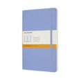 thumbnail image 1 of Libreta clásica grande azul hortensia hoja rayada pasta suave, 1 of 1