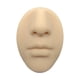 thumbnail image 1 of beautymall2017 Modelo de cara de silicona, herramienta didáctica, realista, portátil para joyería Beige, 1 of 6