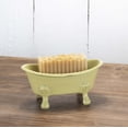 thumbnail image 3 of Mini Yellow Bathtub Soap Dish, 3 of 7