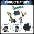 thumbnail image 3 of 1 Juego de Kit de Arnes de Cableado de Remolque de 4 Pines para Chrysler Pacifica 2017-2018 Plástico Negro, 3 of 7