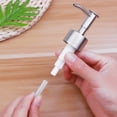 thumbnail image 4 of OUNONA Soap Dispenser Lids Stainless Steel Rust Proof Lotion Dispenser Pump Insert For Bottle, 4 of 5