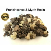 Frankincense and Myrrh Resin 1 lb. - 100 % Pure Natural Incense Granular Mix Charcoal Burner Shaumerio
