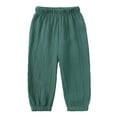 thumbnail image 2 of Esaierr Kids Baby Boys Girls Spring Summer Sweatpants Toddler Mosquito Repellent Pants Jogger Pants Elastic Waist Trousers Loose Long Bloomers Cotton Pants,Size 1-8T, 2 of 8