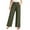 AG, variant on KAUOD Girl's Button Down Elastic High Waist Wide Leg Dress Pants Business Casual Solid Trousers with Pockets Pants