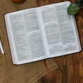 thumbnail image 3 of KJV, Deluxe Gift Bible, Imitation Leather, Gray, Red Letter Edition (Hardcover), 3 of 13
