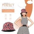thumbnail image 4 of Chapeau Seau Réversible Mode Femme Chapeau de Soleil Chapeau de Pêcheur pour Femmes Adolescentes, 4 of 8