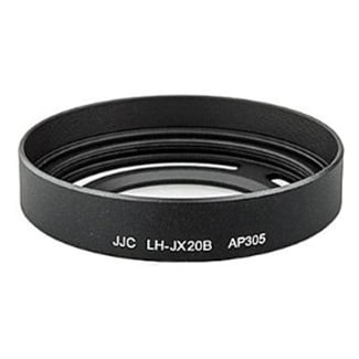 JJC LH-J43 Metal Lens Hood for Olympus 25mm f//2.8 ED Zuiko Lens Replaces Olympus LH-43 Black