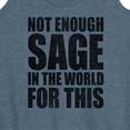 thumbnail image 3 of Instant Message - Not Enough Sage - Women's Racerback Tank Top, 3 of 6