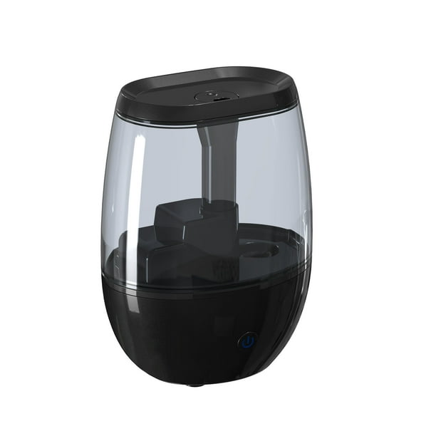 Mainstays Ultrasonic Cool Mist Humidifier with Aroma HU00-19013B, Black