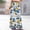 White plus size palazzo pants a1, variant on Cagogo Women Plus Size Palazzo Pants High Waisted Floral Casual Loose Long Trousers Travel Beach Wear, White 3XL