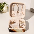 thumbnail image 6 of Surf Travel Portable Square Jewelry Organizer with Storage Box | Jewelry Display and Box for Rings, Earrings, Necklaces, Bracelets - Suitable for Girls and Women, 6 of 6