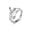 #4, variant on 925 Silver Adjustable Anxiety Ring Women Relieve Fidget Worry Meditation Jewelry-#3