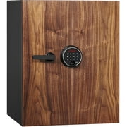 Phoenix DBAUM Fingerprint Lock Luxury Fireproof Safe with Walnut Door 2.28 cu ft