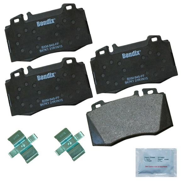 Bendix Brakes Disc Brake Pad Set Fits select: 2001-2002 MERCEDES-BENZ C, 2003 MERCEDES-BENZ C 240 SPORTWAGON