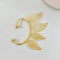 thumbnail image 3 of 1Pcs Vintage Hollow Leaf Cuff Earrings Golden Earrings Jewelry Forest Fairy Wing Ear Cuff Clip for Women Elegant Gifts DIY Personalized Jewelry Making DIY, 3 of 4