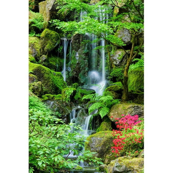Marmont Hill "Heavenly Falls" Painting Print on Canvas