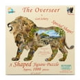 thumbnail image 3 of SUNSOUT INC - The Overseer 1000 pc Lion Shaped Jigsaw Puzzle - MPN # 95484, 3 of 5