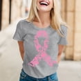 thumbnail image 2 of Cancer Support Pink Cancer Awareness T-Shirt, 2 of 4