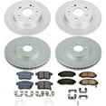 thumbnail image 2 of PowerStop Front and Rear Geomet Coated Brake Rotor and Pad Kit Fits: HONDA Select Models CRK5935, 2 of 5