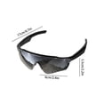 thumbnail image 2 of Lunettes de Traduction Intelligentes AI avec Audio Bluetooth, Lunettes d'Interprétation en Temps Réel de 172 Langues pour le Cyclisme et les Voyages, Lunettes de Soleil UV400 avec Haut-Parleurs à Oreille Ouverte et Voix-à-Texte, Noir, 2 of 7