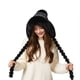 thumbnail image 1 of Gorro de invierno de punto con forro polar y cubre orejas y cara | Gorro de lana grueso, cálido y resistente al viento para climas fríos, 1 of 6