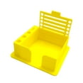 thumbnail image 2 of AMLESO Sticky Note Holder Sticky Note Stencil for Office Supplies Workers Classroom Yellow, 2 of 8