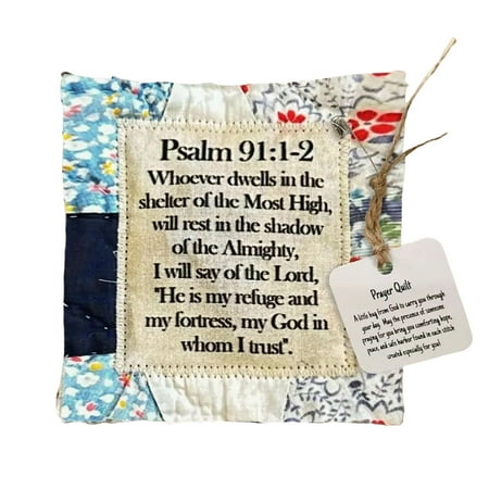 

Prayer Quilt with Inside Handmade Sew Individually Colorful Quilts Pocket Prayer Quilt Pocket Prayer Mini Quilts Sympathy Remembrance