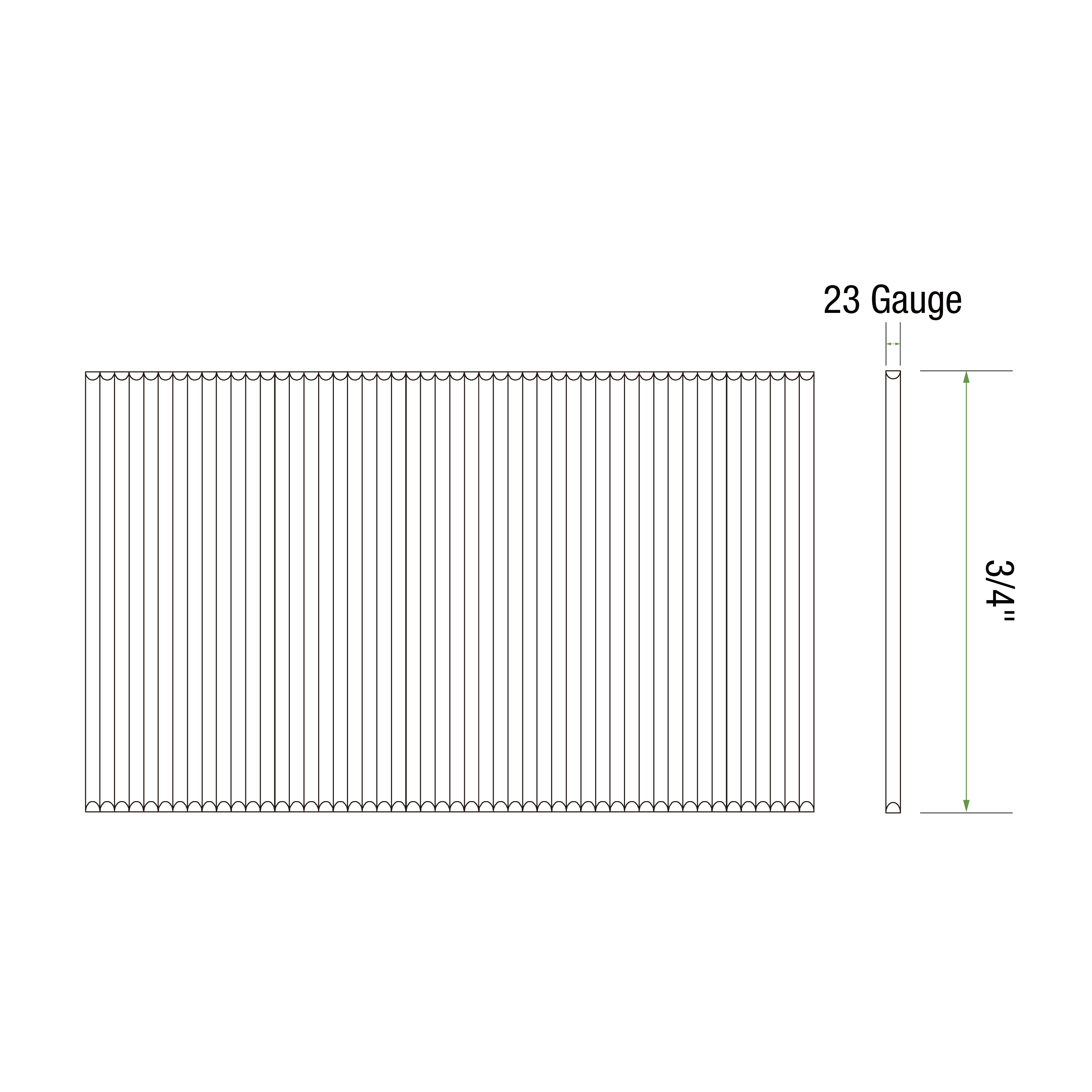 Grip-Rite 3/4" 23GA Pin Nails 3M