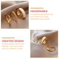 thumbnail image 2 of KAKOWELY 3Pcs All-match Finger Rings Premium Finger Decorative Ring Simple Finger Jewelry,0.79X"X0.79"X0.39", 2 of 5