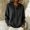 Black, variant on Cardigan Sweaters for Women Hooded Drawstring Knit Cardigan Sweater Long Sleeve Button Front Solid Loose Soft Sweater Casual Fashion Sweater for Fall Winter Daily Wear