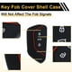 thumbnail image 5 of Funda de Llave de Auto de Silicona Negra con Acentos Rojos para VW Golf 8 desde 2020 - Funda de Control Remoto de 3 Botones, 5 of 6