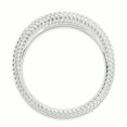 thumbnail image 2 of Sterling Silver Stackable Expressions Rhodium-plated Domed Ring Size 5, 2 of 3