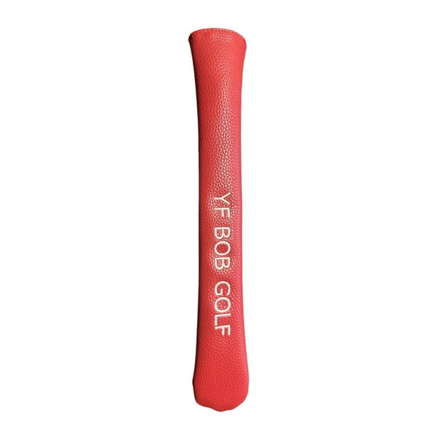 Funda para palo de golf, protector de varilla de golf, resistente a arañazos, accesorios de golf Rojo
