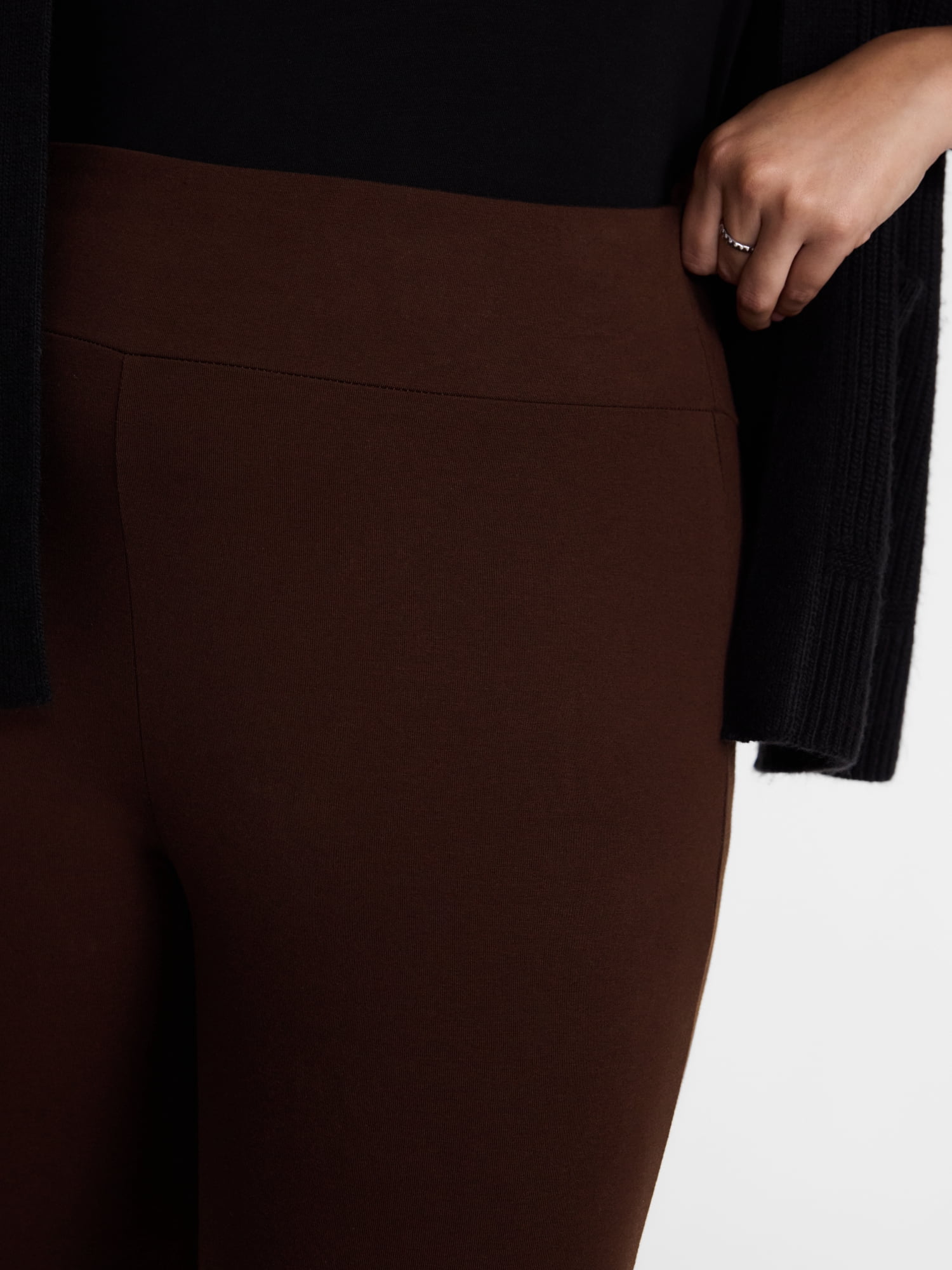 Terra & Sky Women's Plus Capri Legging, Sizes 0X-5X
