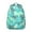 Greenish-blue, variant on Geometric Shapes Textured Backpack for School and Work, Durable Nylon Bookbag with Multiple Pockets, Comfortable Carry, Perfect Student Gift for Back to School