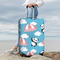 thumbnail image 4 of Uemuo Panda Flying in the Sky Printed Washable Luggage Cover - Fashion Suitcase Protector Fits 18-32 Inch Luggage -Medium, 4 of 9