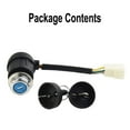 thumbnail image 3 of 5 Wire Motorcycle Electric Door Lock Ignition Key Switch For 250cc 150cc 125cc 110cc ATV QUAD Dirt Bike Accessories, 3 of 7