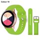 thumbnail image 1 of Correa de silicona para Samsung Galaxy Watch, pulsera de 20mm, 22mm, Active 2 Watch 3, 45mm, 42mm, Gear S3, Amazfit bip, 1 of 4