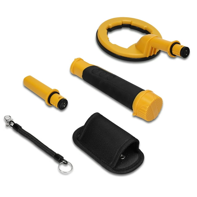 TFixol Handheld Underwater Pulse Dive Metal Detector 2 In 1 Underwater Detector Pinpointer Portable Detector IP68 Waterproof Grade Audio Vibrations LED Alerts with Dive Mode for Adults Kids