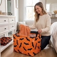 thumbnail image 5 of Halloween Rectangle Storage Basket with Handles,Collapsible Storage Bin,ks Box,Gift Basket E, 5 of 9