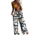 thumbnail image 4 of ketyyh-chn99 Leather Pants For Women Women Office Dressy Leggings Skinny Trousers with Print, 4 of 5