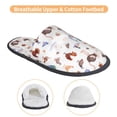 thumbnail image 3 of Fotbe Farm Birds Goose Pattern Women's Fuzzy Slippers Plush Slippers Fluffy Winter House Shoes Indoor and Outdoor-Medium, 3 of 8