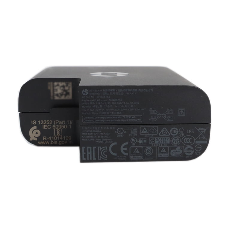 Chargeur USB-C 65W Pour HP – Adaptateur 860065-002, 860209-850, TPN-CA06, X360